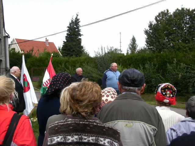 Ozsvár András  dzsúdómester, ötletgazda, elmondja nyitóbeszédét!